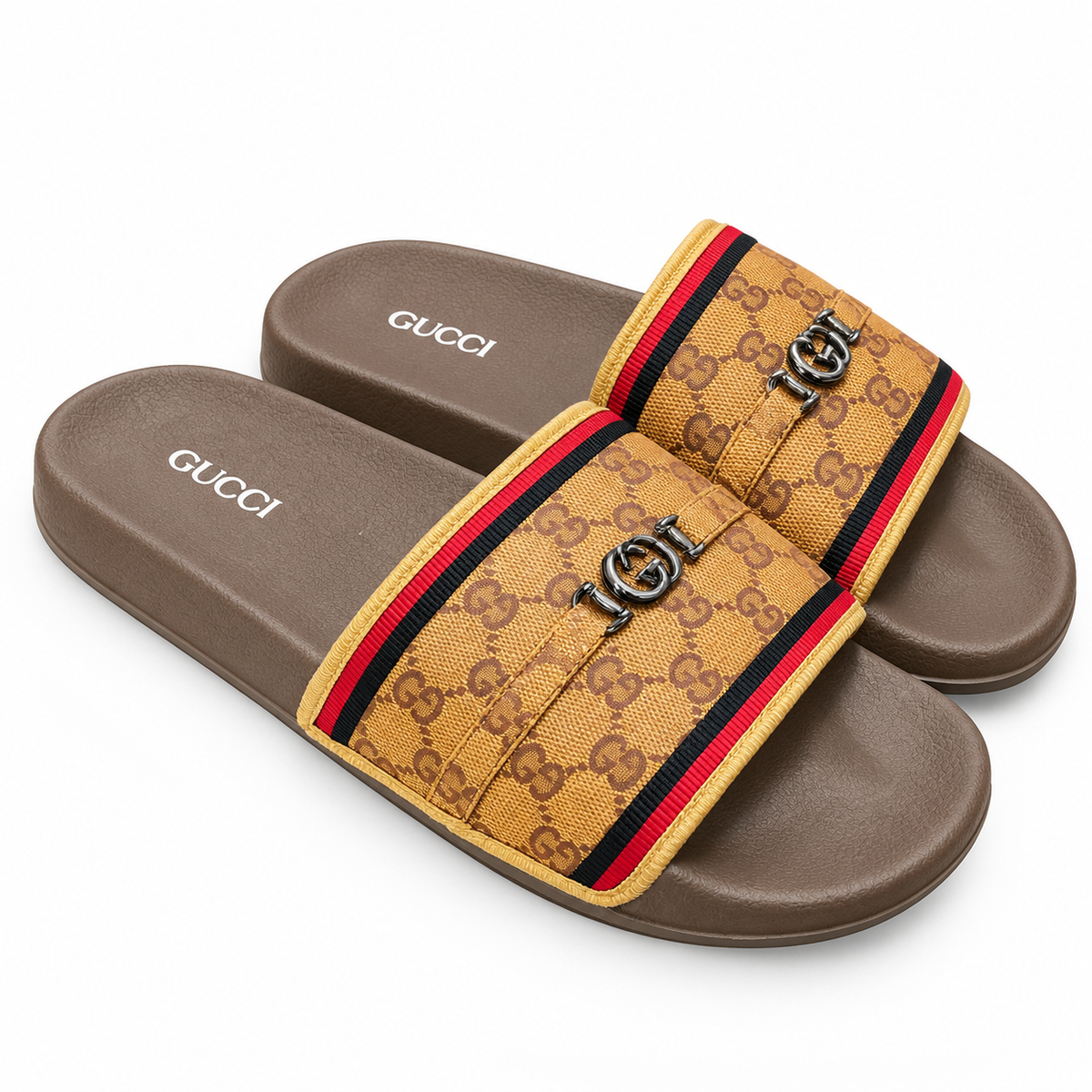 GUCHI COMFORT SLIDES | ULTRA CUSHION FOAM | “LIGHTWEIGHT • ALL DAY COMFORT”