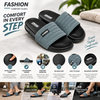 FASHION COMFORT SLIDES | ULTRA CUSHION FOAM | “LIGHTWEIGHT • ALL DAY COMFORT"