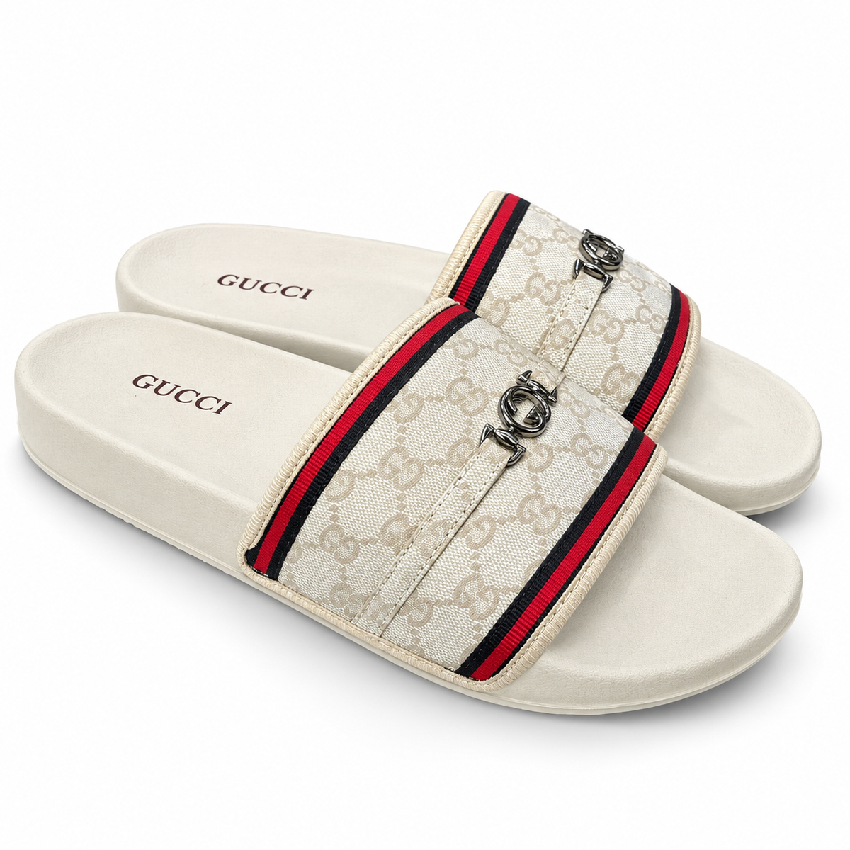 GUCHI COMFORT SLIDES | ULTRA CUSHION FOAM | “LIGHTWEIGHT • ALL DAY COMFORT”
